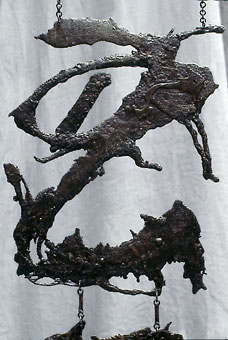 bronze mobile object