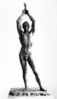 clay figure, figurative sculpture